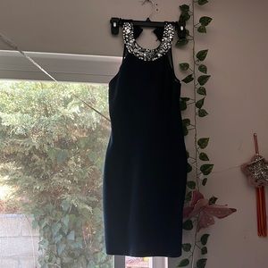 Jewel Neck Cocktail Dress